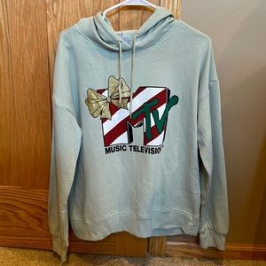 MTV Women’s Christmas Pullover Sweatshirt